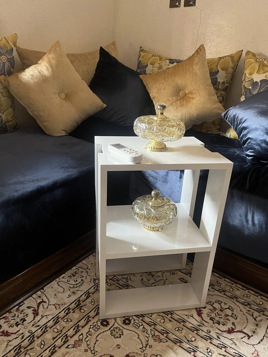 طاولة جانبية للصالون وغرفة النوم 30×34×55 سم